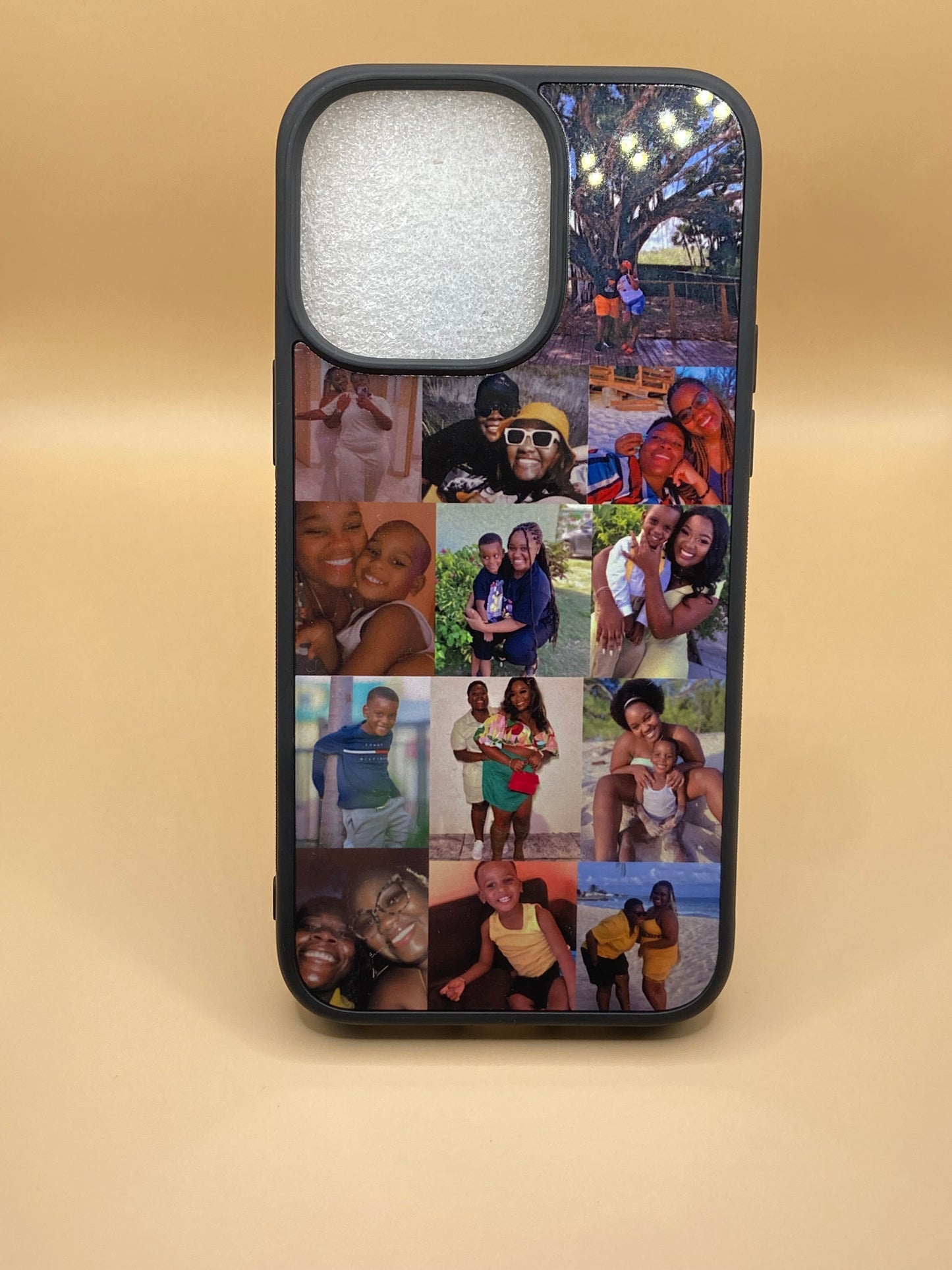 Custom black MagSafe phone case -IPHONE